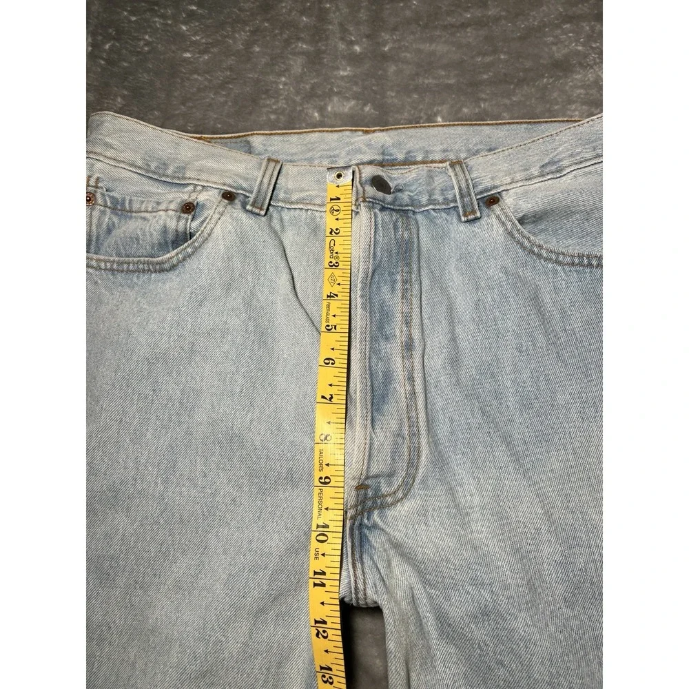 Levi's 501 Jeans Men Size 38x32 (Actually 35x31) Button Fly Denim Made In USA